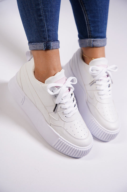 Rebel 1 White Sneakers
