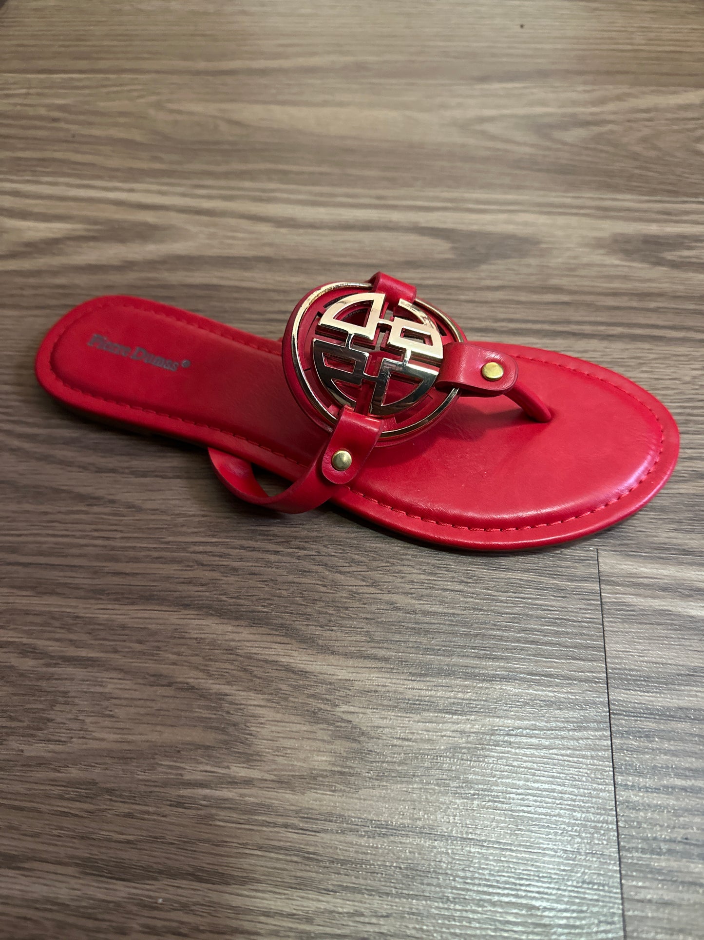 Pierre Dumas Limit Red Sandals