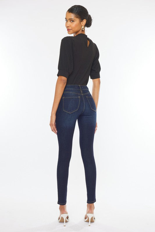 Mid Rise Basic Super Skinny Jeans