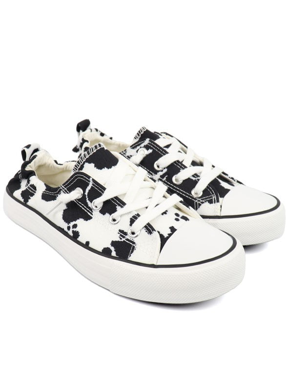 Star 23 Black Cow Slip-on Sneakers