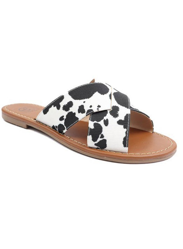 Lexi 25 Cow Sandals