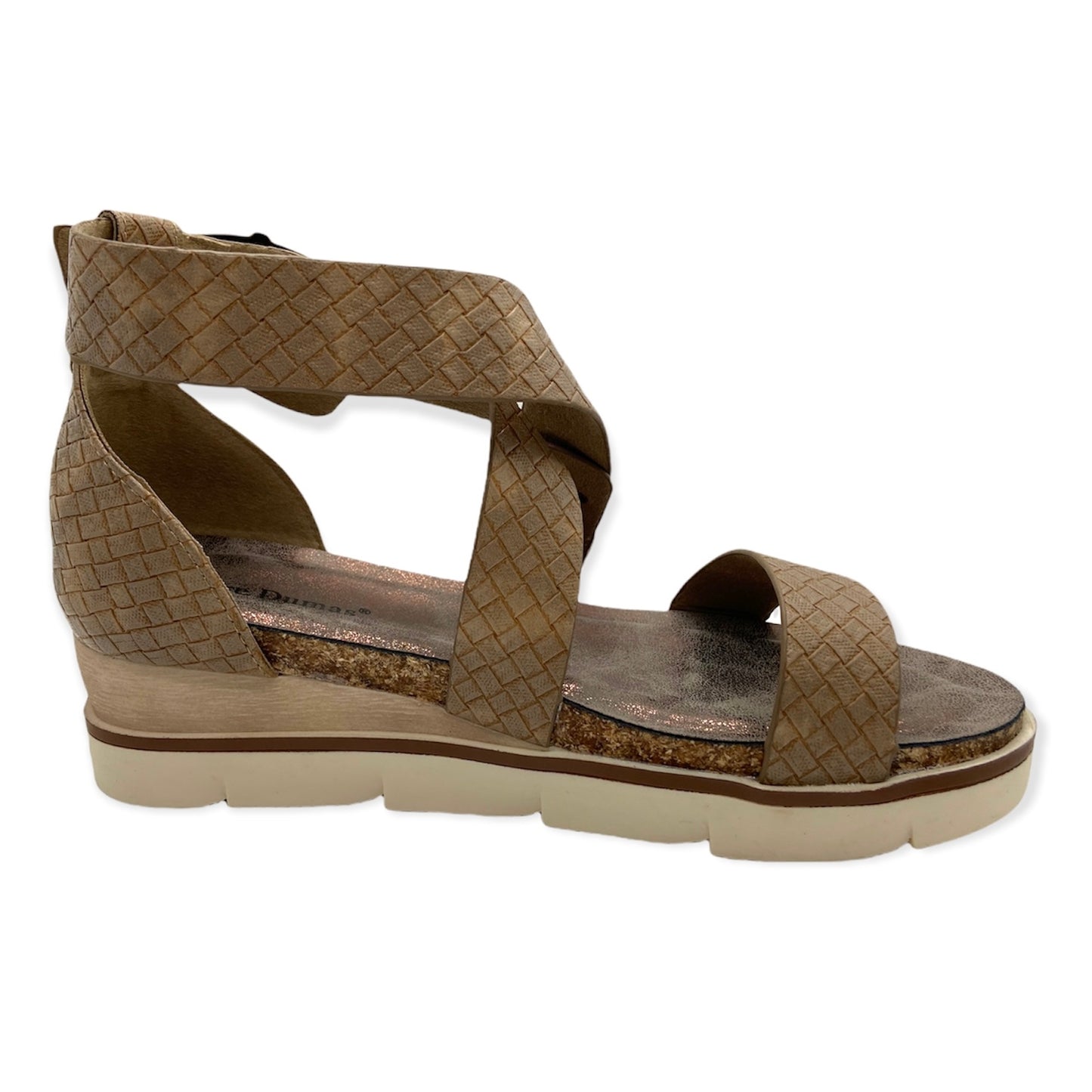 Lisle Taupe Tan Wedges