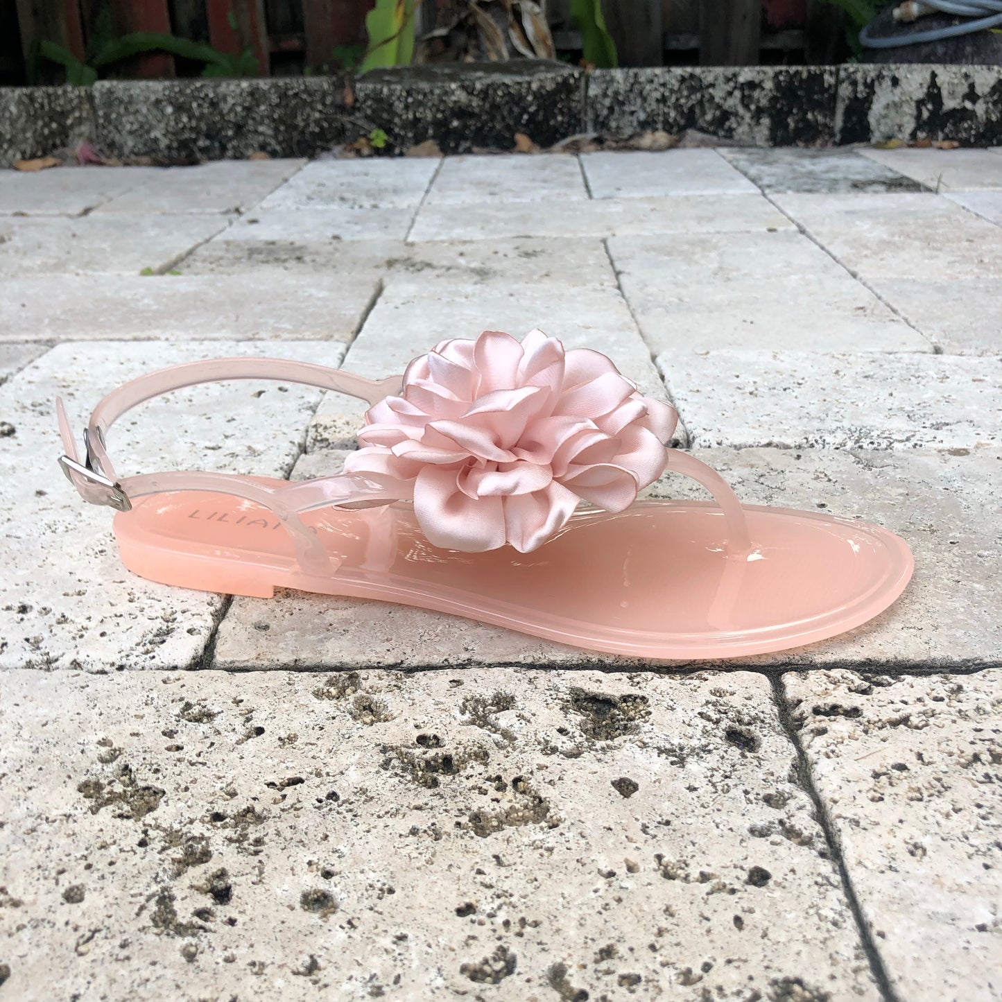 Jelli Nude Blush Pink Sandals - The Shoe Trunk