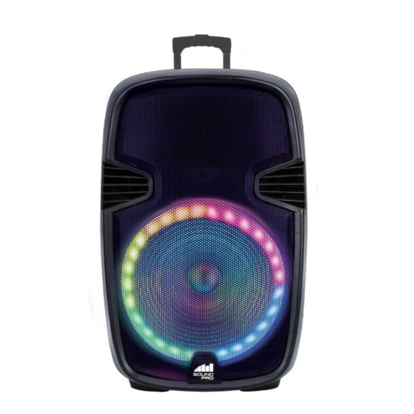 Naxa Portable 15 Inch BT Party Speaker w Lights