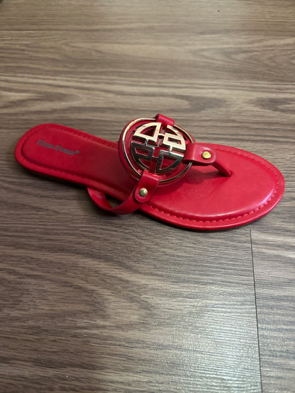 Pierre Dumas Limit Red Sandals