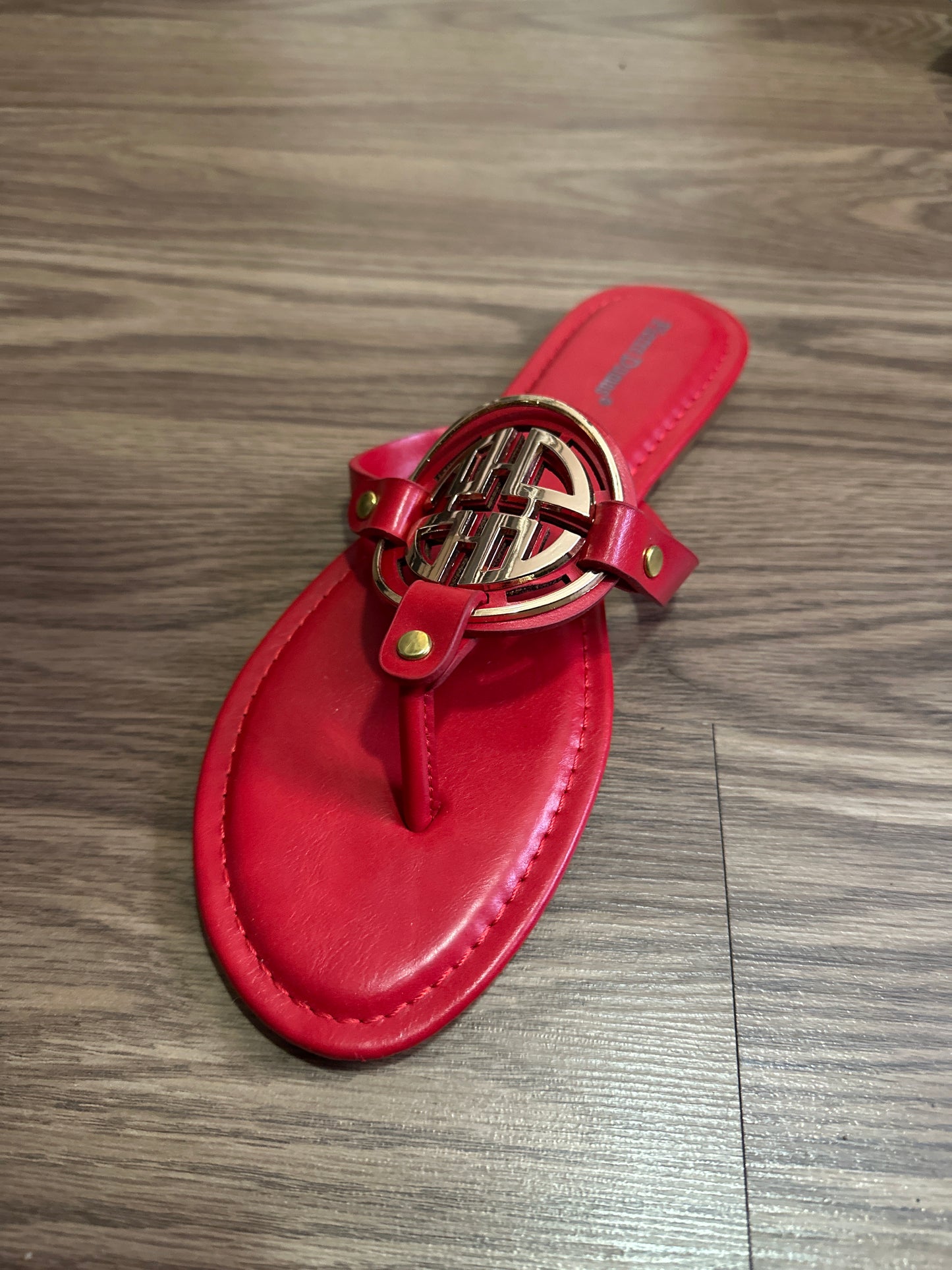 Pierre Dumas Limit Red Sandals