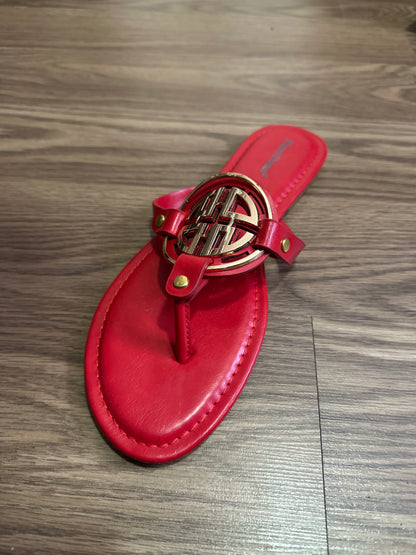 Pierre Dumas Limit Red Sandals