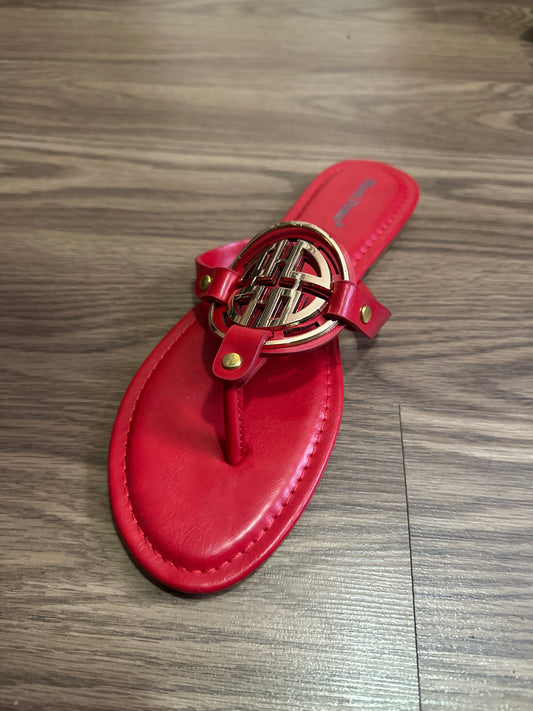 Pierre Dumas Limit Red Sandals