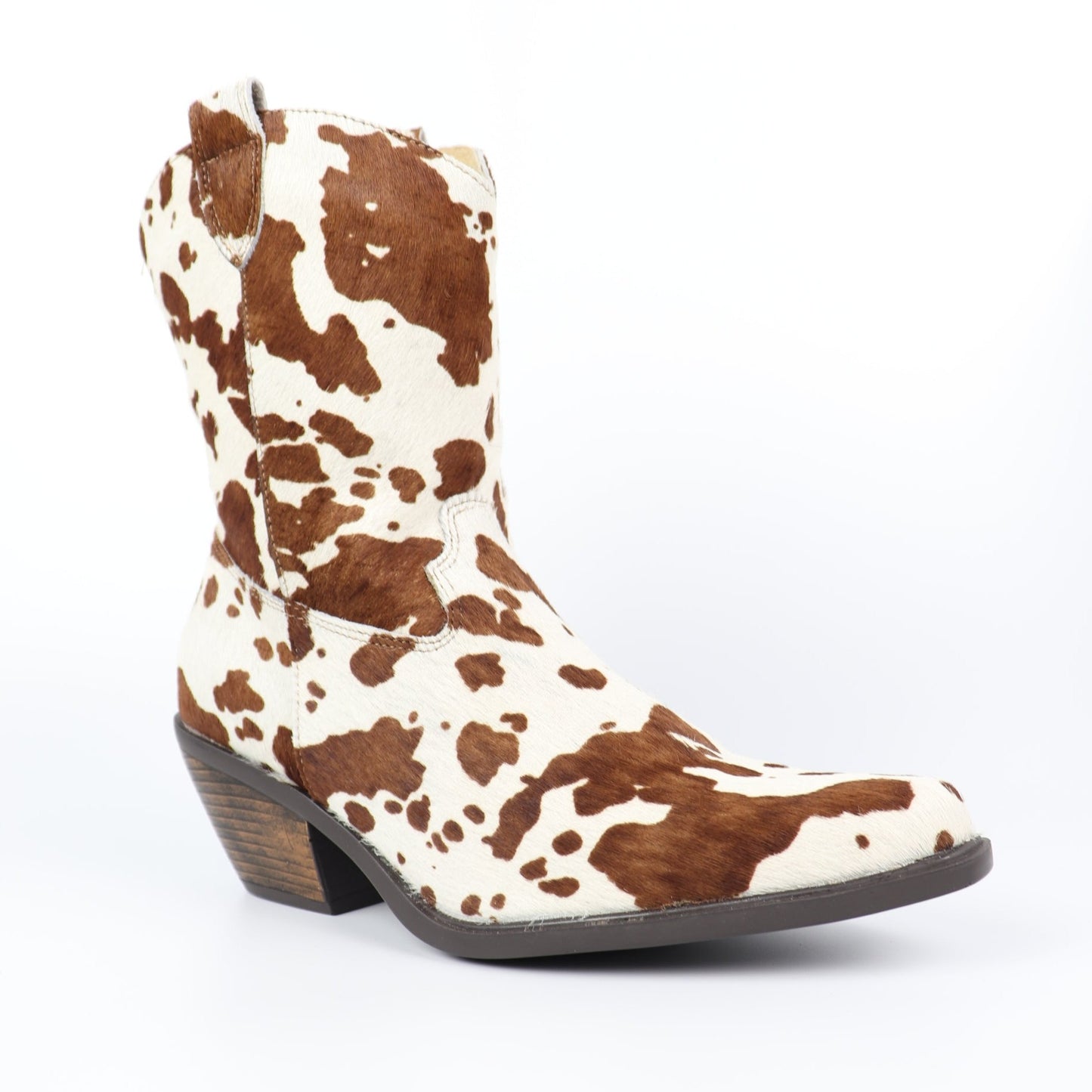 West 1 Brown Cow Boots