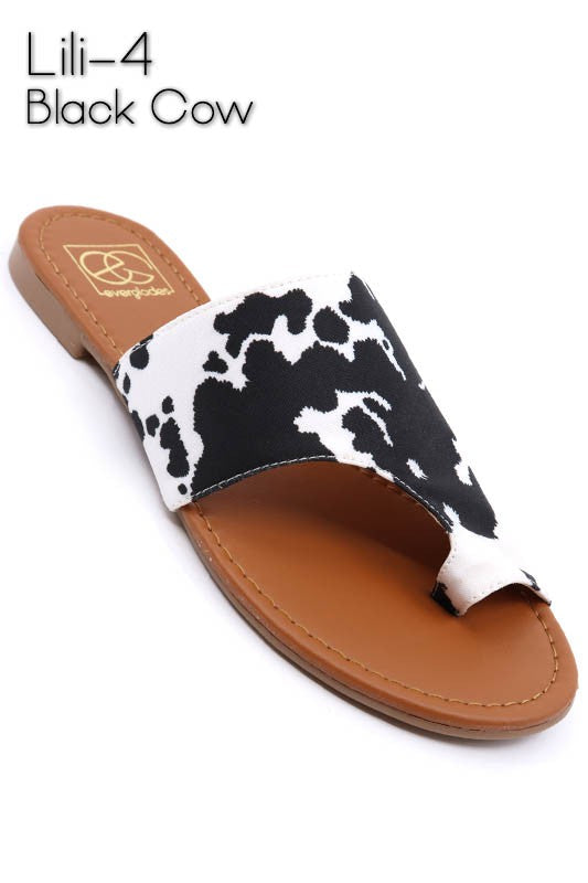 Lili 4 Cow Sandals