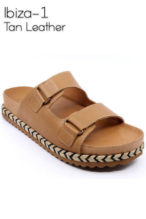 Ibiza 1 Tan Leather Sandals