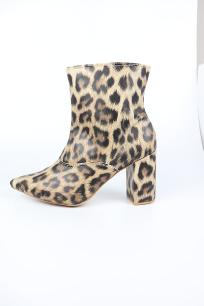 Sophia Leopard Boots