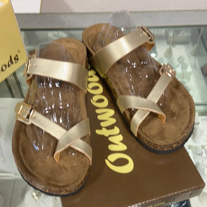 Gold Sandals Bork 30 Gold Metallic Sandals