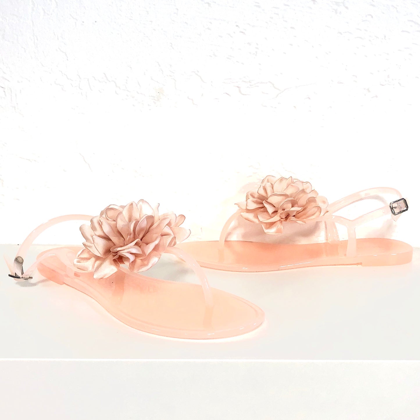 Jelli Nude Blush Pink Sandals - The Shoe Trunk