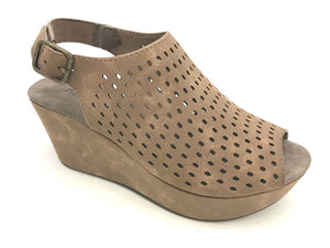 Natural Taupe Wedges